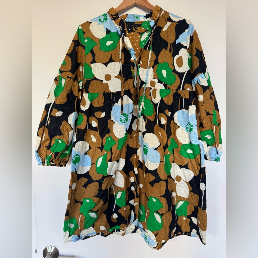 Who What Wear Floral Mini Dress